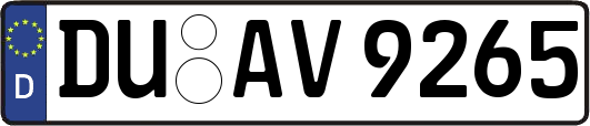 DU-AV9265