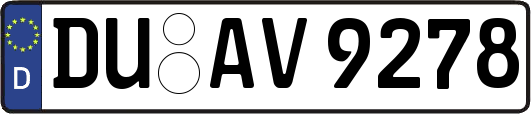 DU-AV9278
