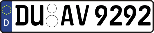 DU-AV9292
