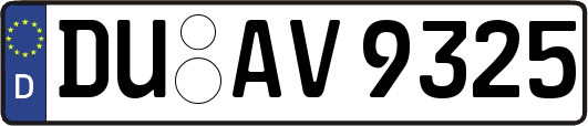 DU-AV9325