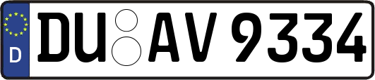 DU-AV9334