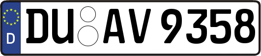 DU-AV9358