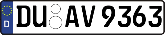 DU-AV9363