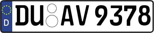 DU-AV9378