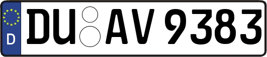 DU-AV9383