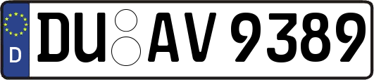 DU-AV9389