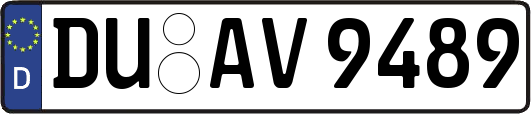 DU-AV9489