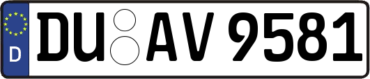 DU-AV9581