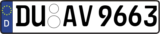 DU-AV9663