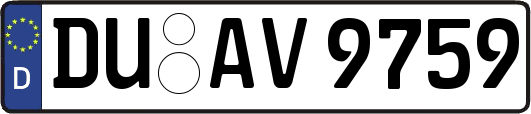 DU-AV9759