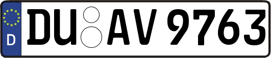 DU-AV9763