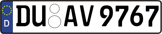 DU-AV9767