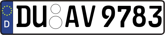 DU-AV9783