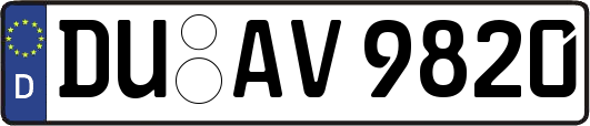 DU-AV9820