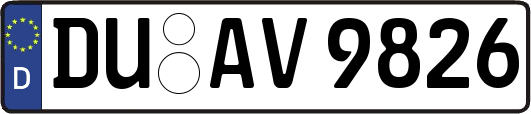DU-AV9826