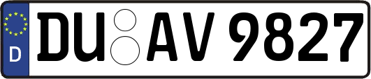 DU-AV9827