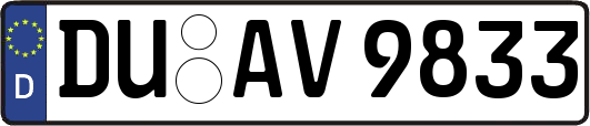 DU-AV9833