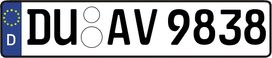 DU-AV9838