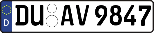 DU-AV9847