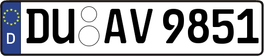 DU-AV9851