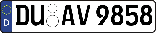 DU-AV9858