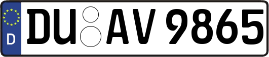 DU-AV9865
