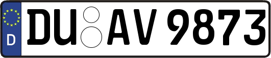 DU-AV9873