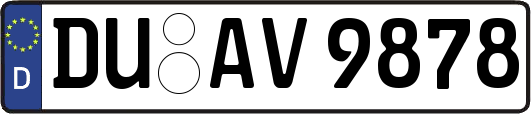 DU-AV9878