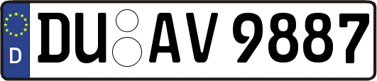 DU-AV9887