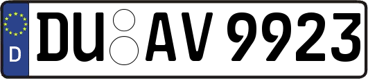 DU-AV9923