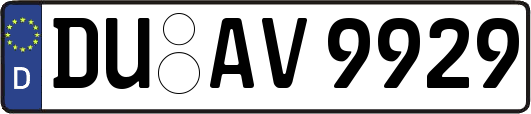 DU-AV9929