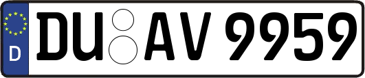 DU-AV9959
