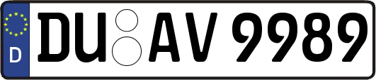 DU-AV9989