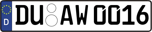 DU-AW0016