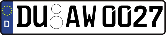 DU-AW0027