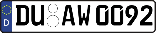DU-AW0092