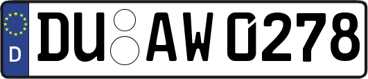 DU-AW0278