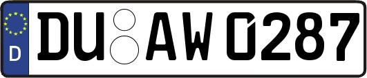 DU-AW0287
