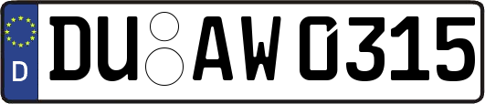 DU-AW0315