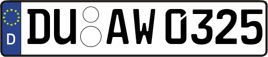 DU-AW0325