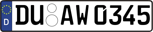 DU-AW0345