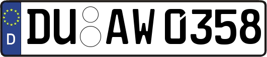 DU-AW0358