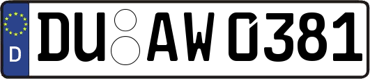 DU-AW0381
