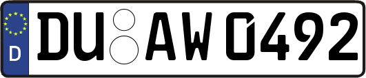 DU-AW0492