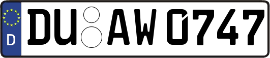 DU-AW0747
