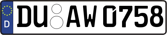 DU-AW0758