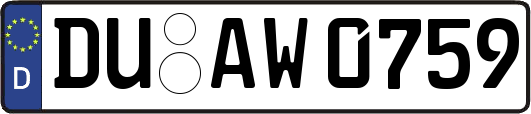 DU-AW0759