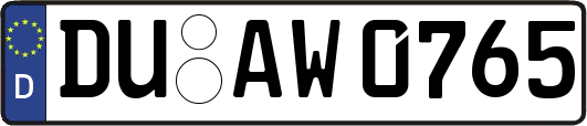 DU-AW0765