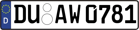 DU-AW0781