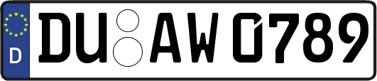 DU-AW0789